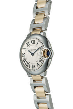 Ballon Bleu Yellow Gold and Stainless Steel Quartz