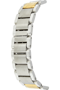 Diamant Yellow Gold and Stainless Steel Quartz