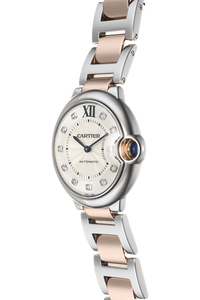 Ballon Bleu Rose Gold and Stainless Steel Automatic