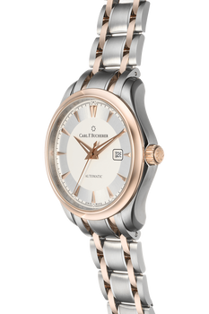 Manero AutoDate Rose Gold and Stainless Steel Automatic