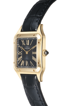 Santos Dumont Yellow Gold Quartz