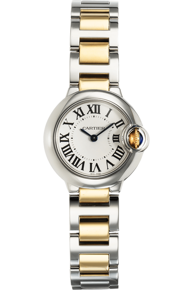 Ballon Bleu Yellow Gold and Stainless Steel Quartz