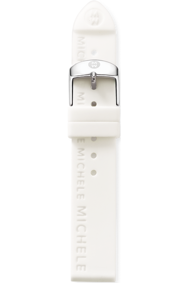 Michele silicone watch bands 18mm deals