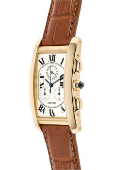 Tank Americaine Chronograph Yellow Gold Quartz
