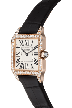 Santos Dumont Rose Gold Quartz