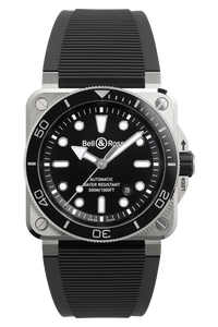 BR-03 Diver Black Steel