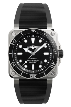 BR-03 Diver Black Steel