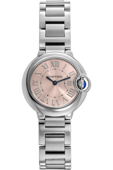 Cartier ballon bleu pink dial top