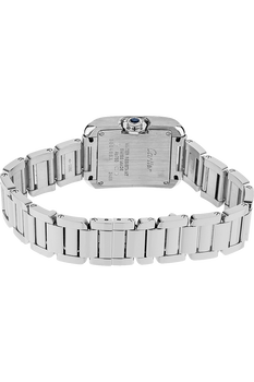 Tank Anglaise White Gold Quartz