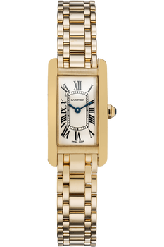 Tank Americaine Yellow Gold Quartz
