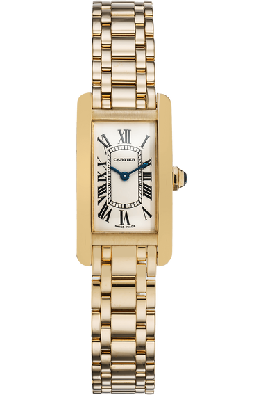 Tank Americaine Yellow Gold Quartz