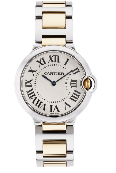 Ballon Bleu Yellow Gold and Stainless Steel Quartz