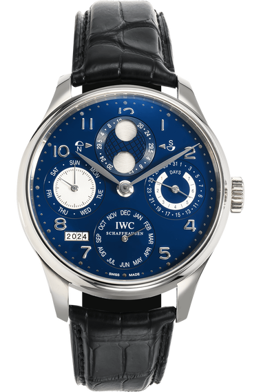 Portuguese Perpetual Calendar White Gold Automatic