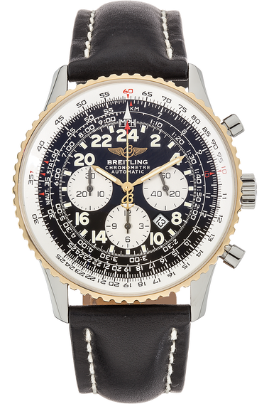 Navitimer Cosmonaute Yellow Gold and Stainless Steel Automatic