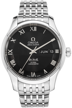 De Ville Co-Axial Annual Calendar Stainless Steel Automatic