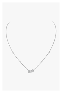 My Twin Necklace in White Gold My Twin Necklace in White Gold
