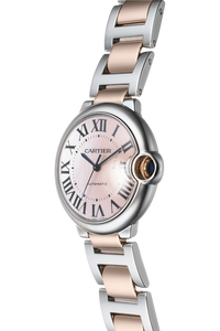 Ballon Bleu Rose Gold and Stainless Steel Automatic