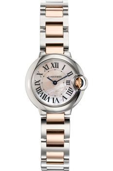 Ballon Bleu Rose Gold and Stainless Steel Quartz