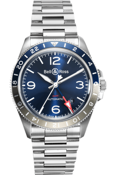 BR V2-93 GMT Stainless Steel Automatic