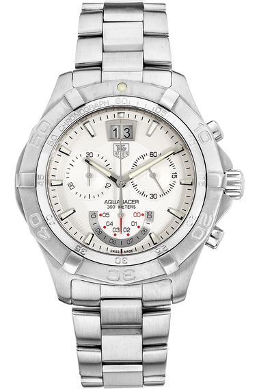 Aquaracer Grande Date Chronograph Stainless Steel Quartz