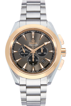 Seamaster Aqua Terra Co-Axial Chronograph Rose Gold and Stainless Steel Automatic