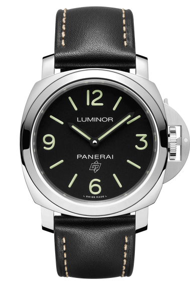 Panerai luminor base logo acciaio outlet