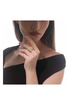 Move Iconica Ring in Pink Gold
