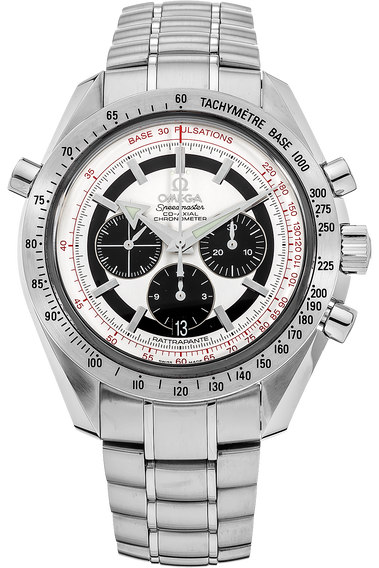 Speedmaster Broad Arrow Rattrapante Stainless Steel