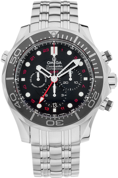 Seamaster Diver Co-Axial GMT Chronograph Stainless Steel