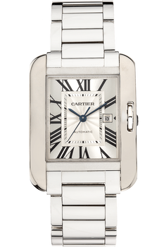 Tank Anglaise White Gold Automatic