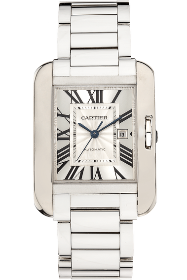 Tank Anglaise White Gold Automatic