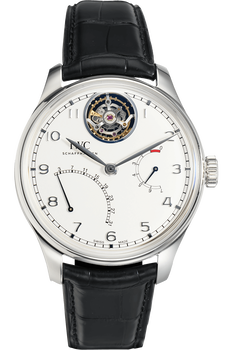 Portugieser Tourbillon Mystere Retrograde Platinum Automatic