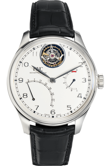 Portugieser Tourbillon Mystere Retrograde Platinum Automatic