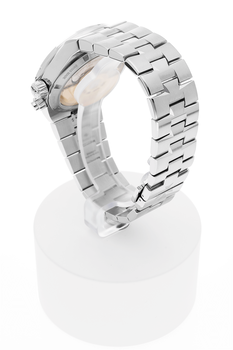 Overseas Dual Time Stainless Steel Automatic