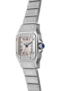 Santos de Galbee White Gold and Stainless Steel Automatic