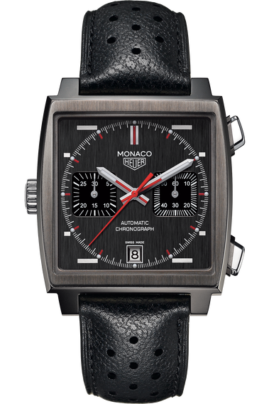 Monaco Automatic Chronograph with Vintage Grey Titanium Carbide