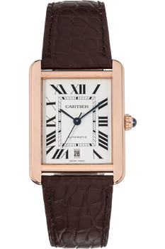 Tank Solo XL Rose Gold and Stainless Steel Automatic