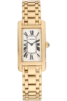 Tank Americaine Yellow Gold Quartz