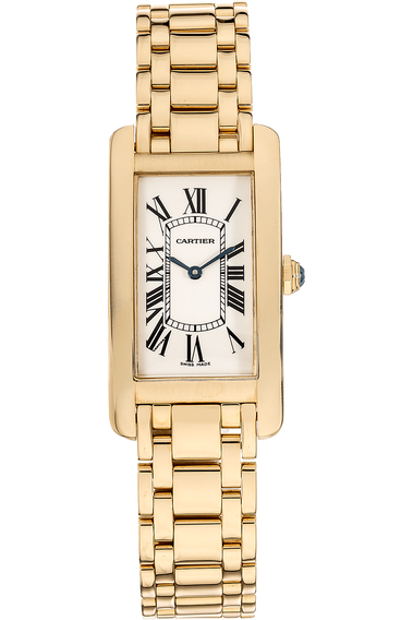 Tank Americaine Yellow Gold Quartz