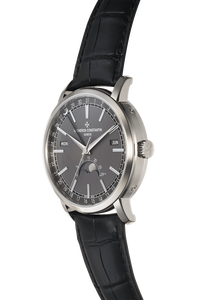 Traditionnelle Complete Calendar White Gold Automatic