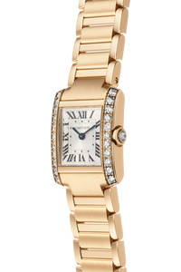 Tank Francaise Yellow Gold Quartz