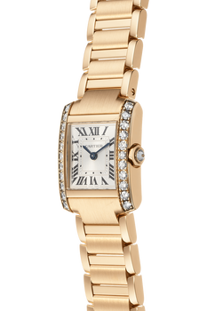Tank Francaise Yellow Gold Quartz