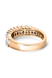 Baguette Love Ring