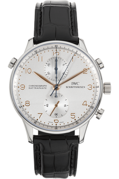 Portuguese Rattrapante Chronograph Stainless Steel Automatic