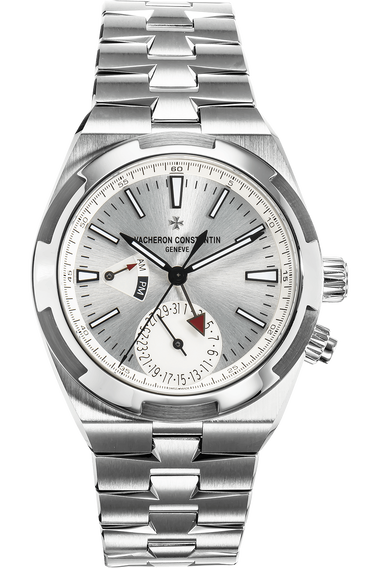 Overseas Dual Time Stainless Steel Automatic