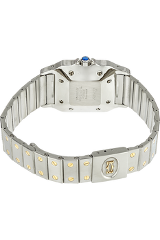 Santos Yellow Gold and Stainless Steel Quartz