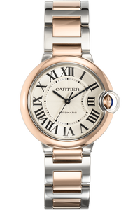 Ballon Bleu Rose Gold and Stainless Steel Automatic