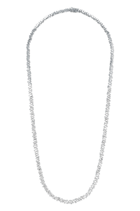 Classic Diamond Mini Tennis Necklace