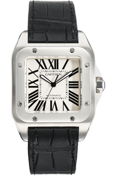 Santos 100 Anniversary Edition Stainless Steel Automatic