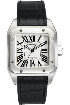 Santos 100 Anniversary Edition Stainless Steel Automatic